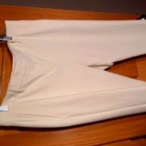 Ann Taylor winter white trousers